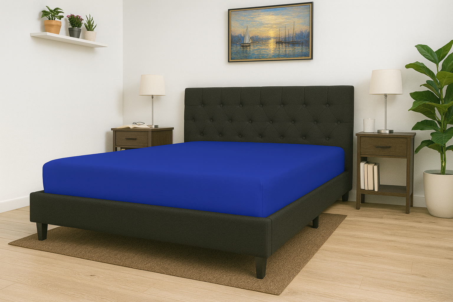 Prześcieradło z gumką 120x200 cm Chaber Jersey Delta